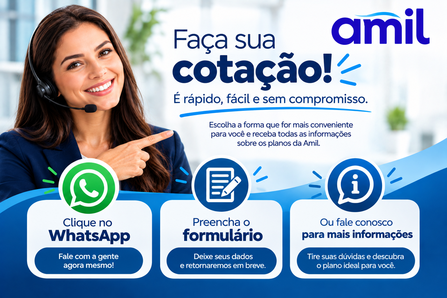 AMIL FLORIANOPOLIS SOLICITE UM ORÇAMENTO