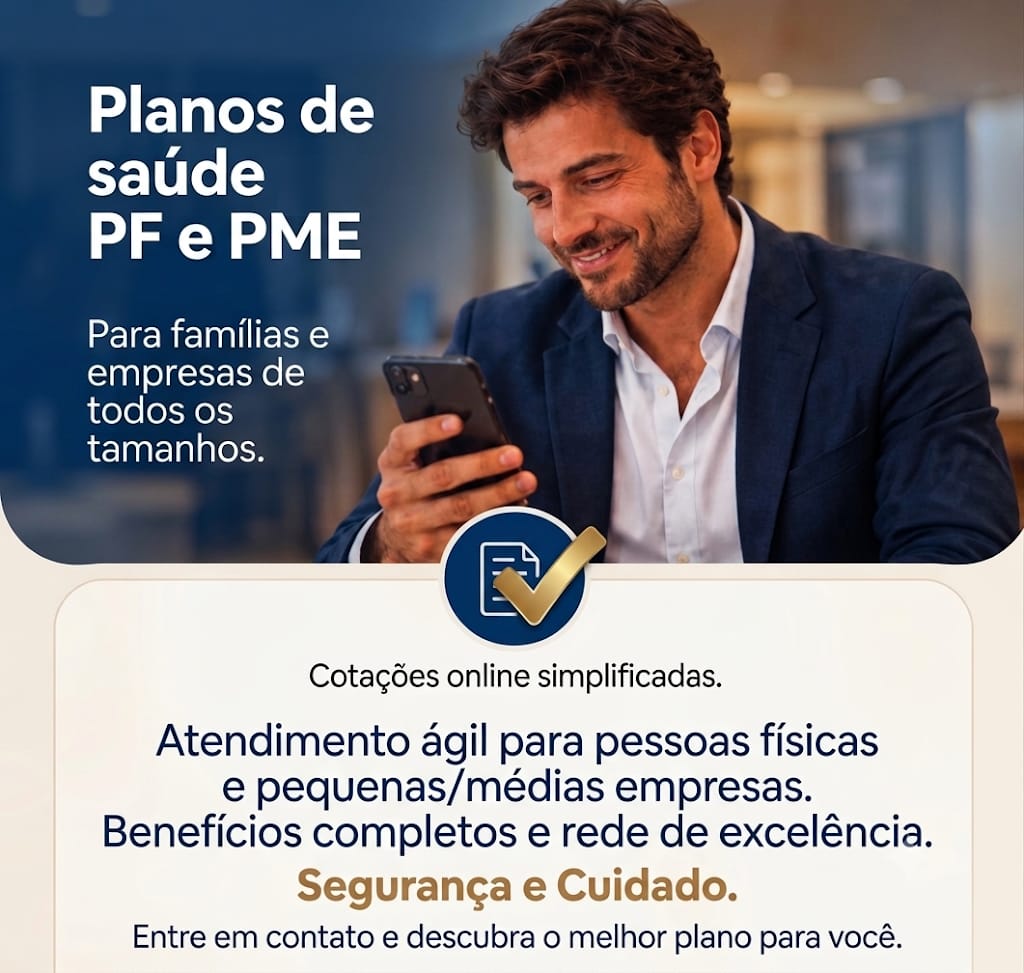 PLANOS DE SAUDE PF E PME