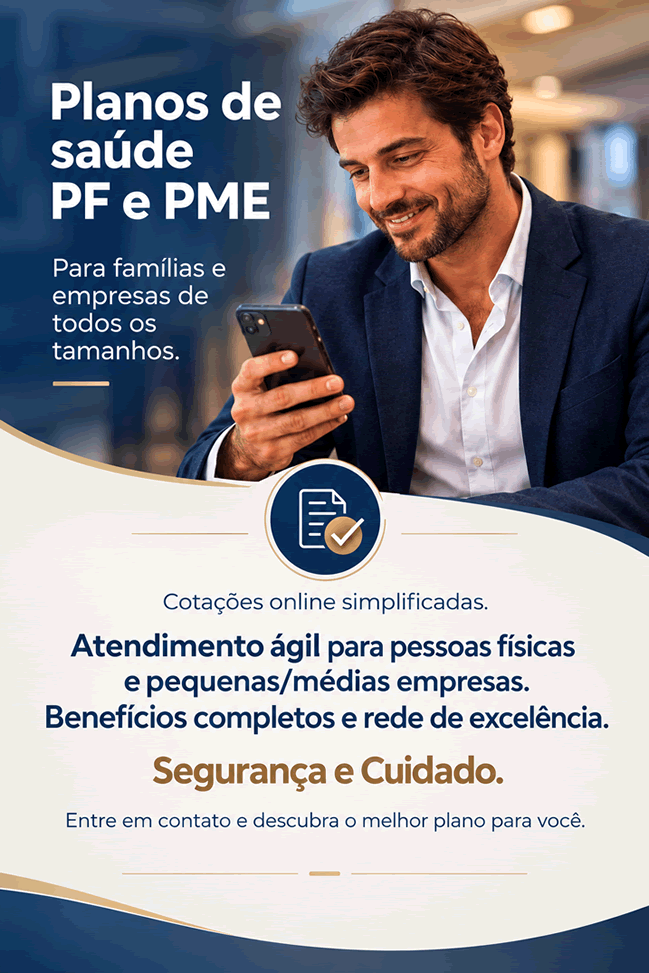 PLANOS DE SAUDE PF E PME
