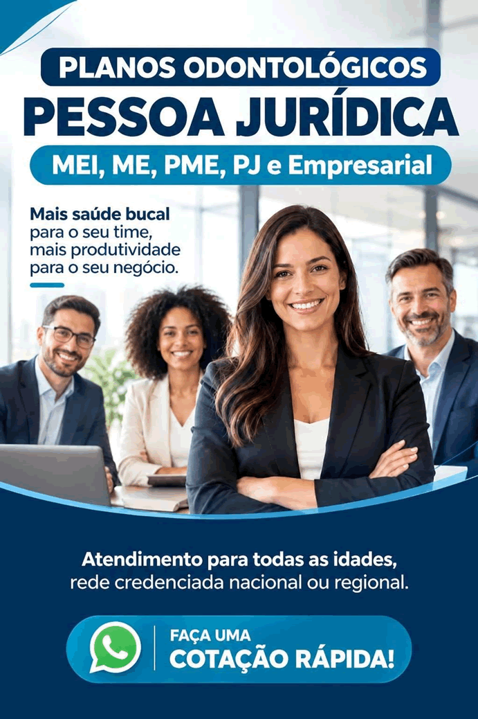 PLANOS ODONTOLOGICOS NACIONAIS PESSOA JURIDICA