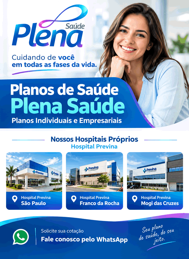 PLENA SAUDE HOSPITAIS SAO PAULO FRANCO DA ROCHA E MOGI DAS CRUZES